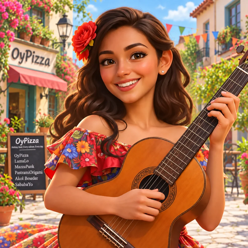 Concept portrait of Paloma Rodriguez